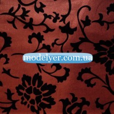 Ткань Тафта флок люрекс (фрезовый)